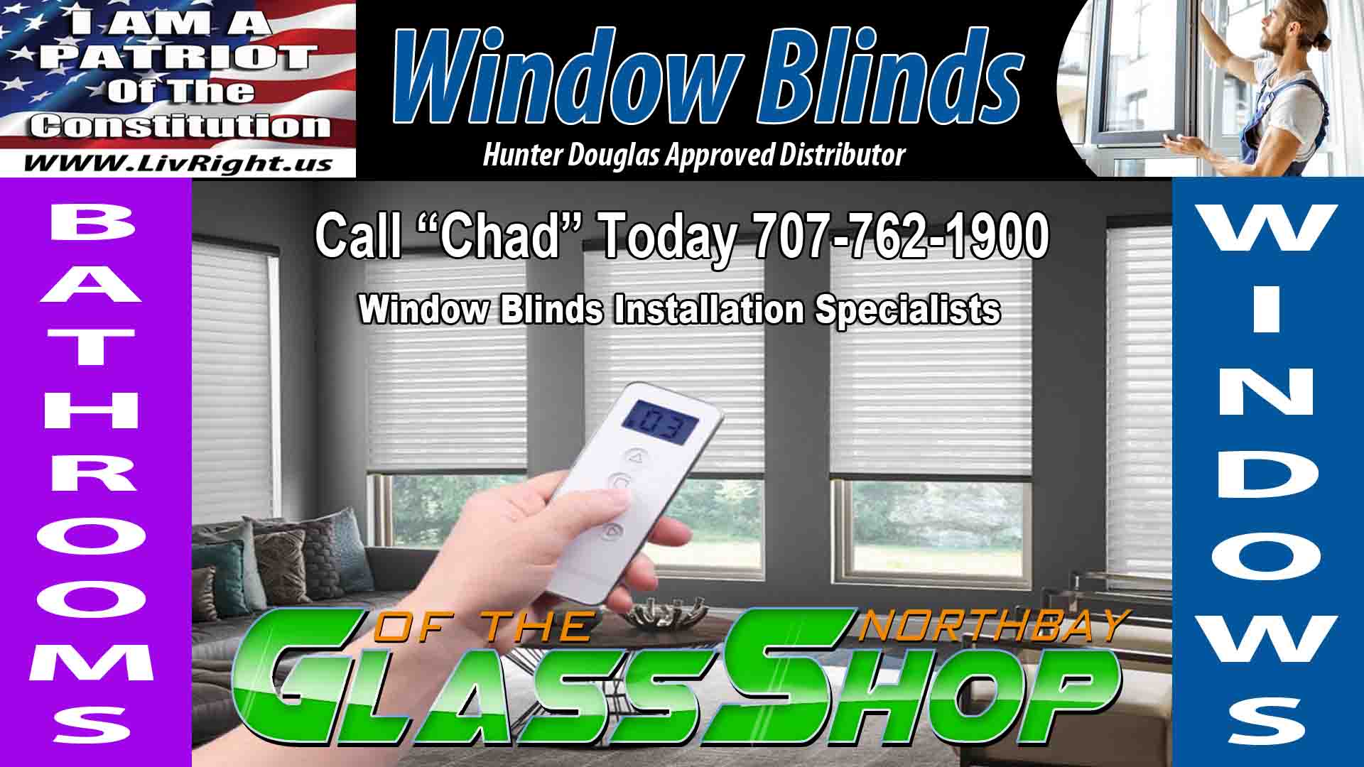 Remote Window Blinds