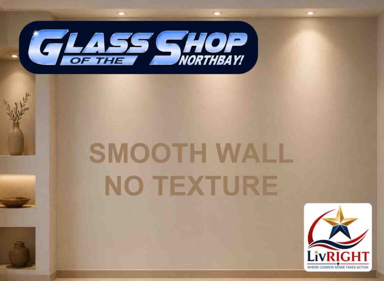 Smooth Wall No Texture - GlassSHop of the NorthBay New Services of Home and Commercial  Repairs, Projects Including Remoding  Services.