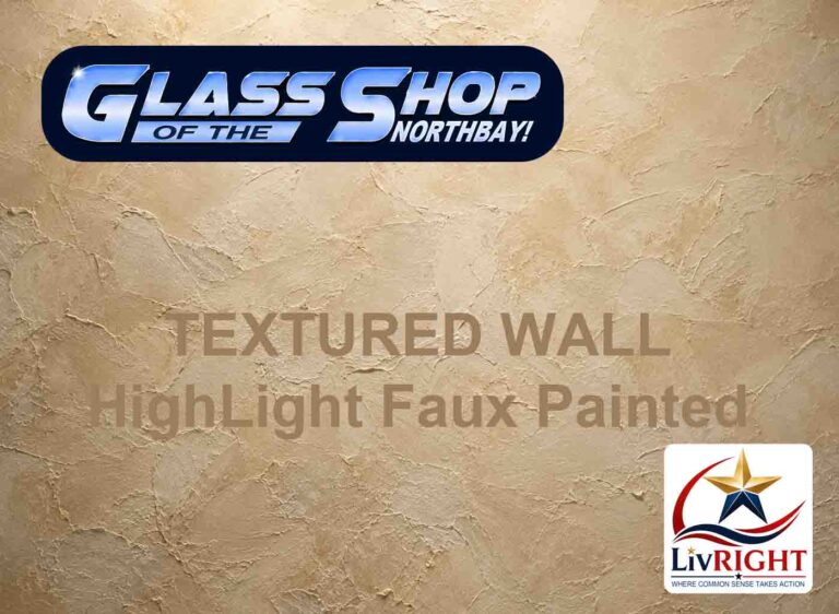 Textured Wall Faux Painted