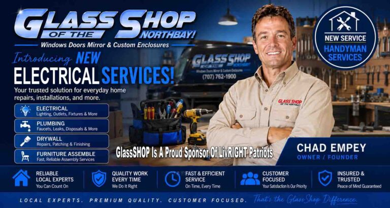 Handyman Services  - GlassSHop of the NorthBay New Services of Home and Commercial  Repairs, Projects Including Remoding  Services.